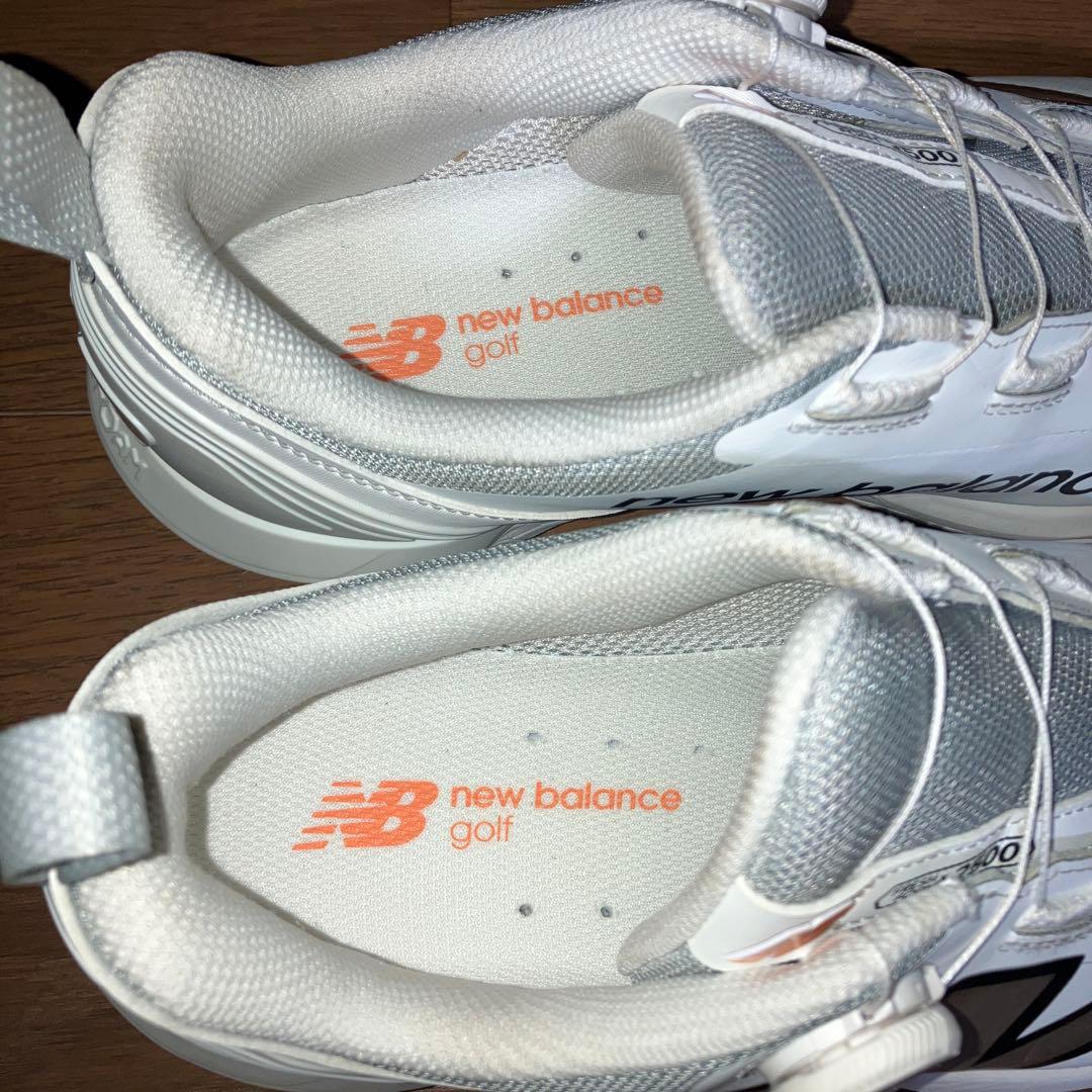 美品 ニューバランス BOA スパイクレス ゴルフシューズ UGS2500D