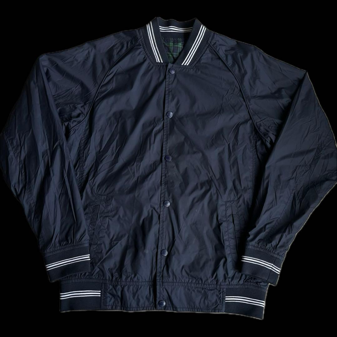 “PANCAKESさま専用” stussy スタジャン リブ ブルゾン 紺 M