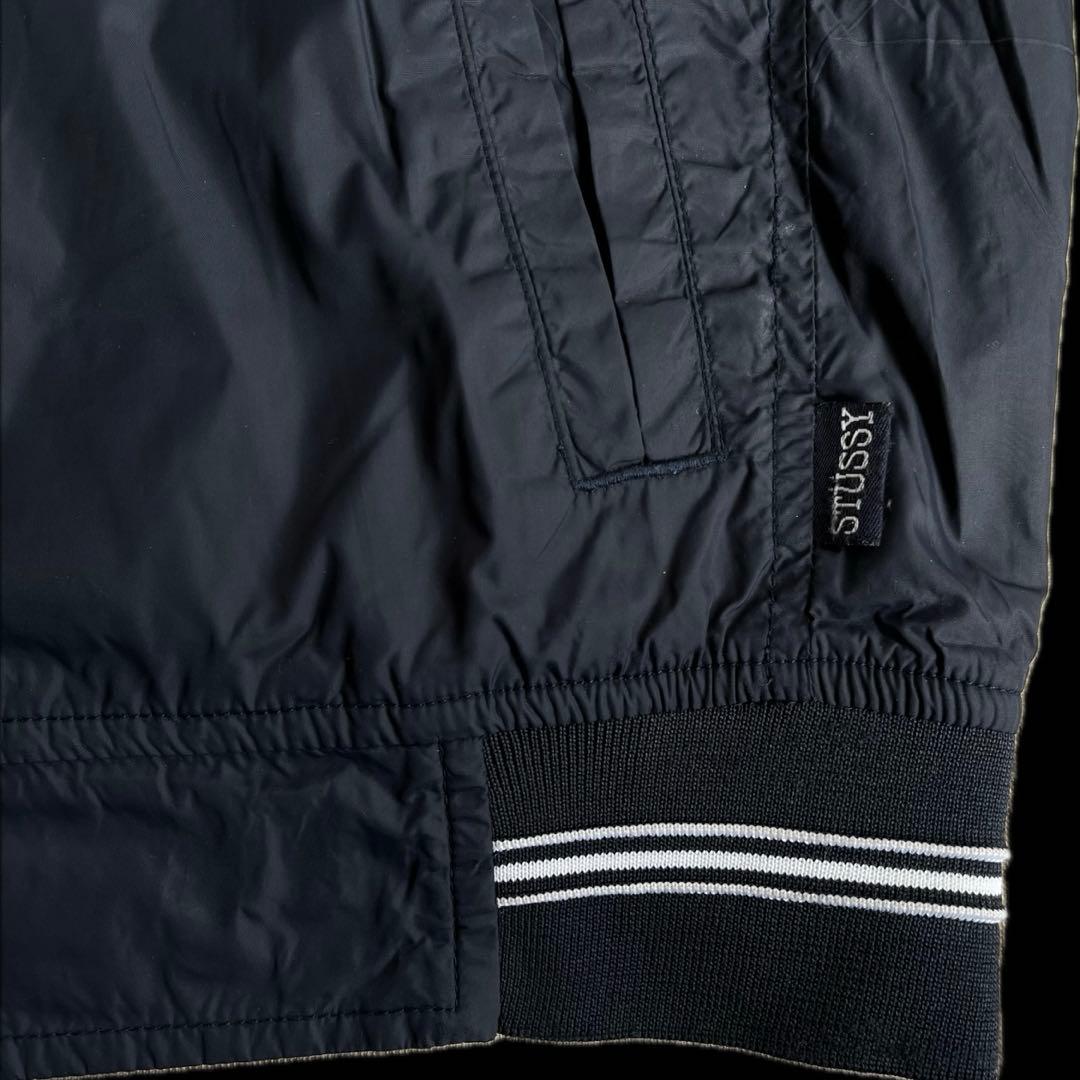 “PANCAKESさま専用” stussy スタジャン リブ ブルゾン 紺 M