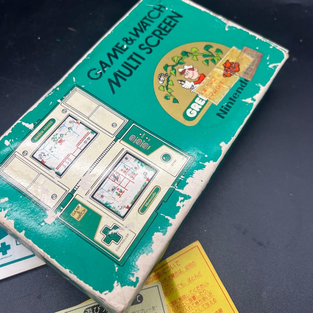 動作OK 任天堂 ゲーム&ウオッチ GREEN HOUSE GH-54 説付き