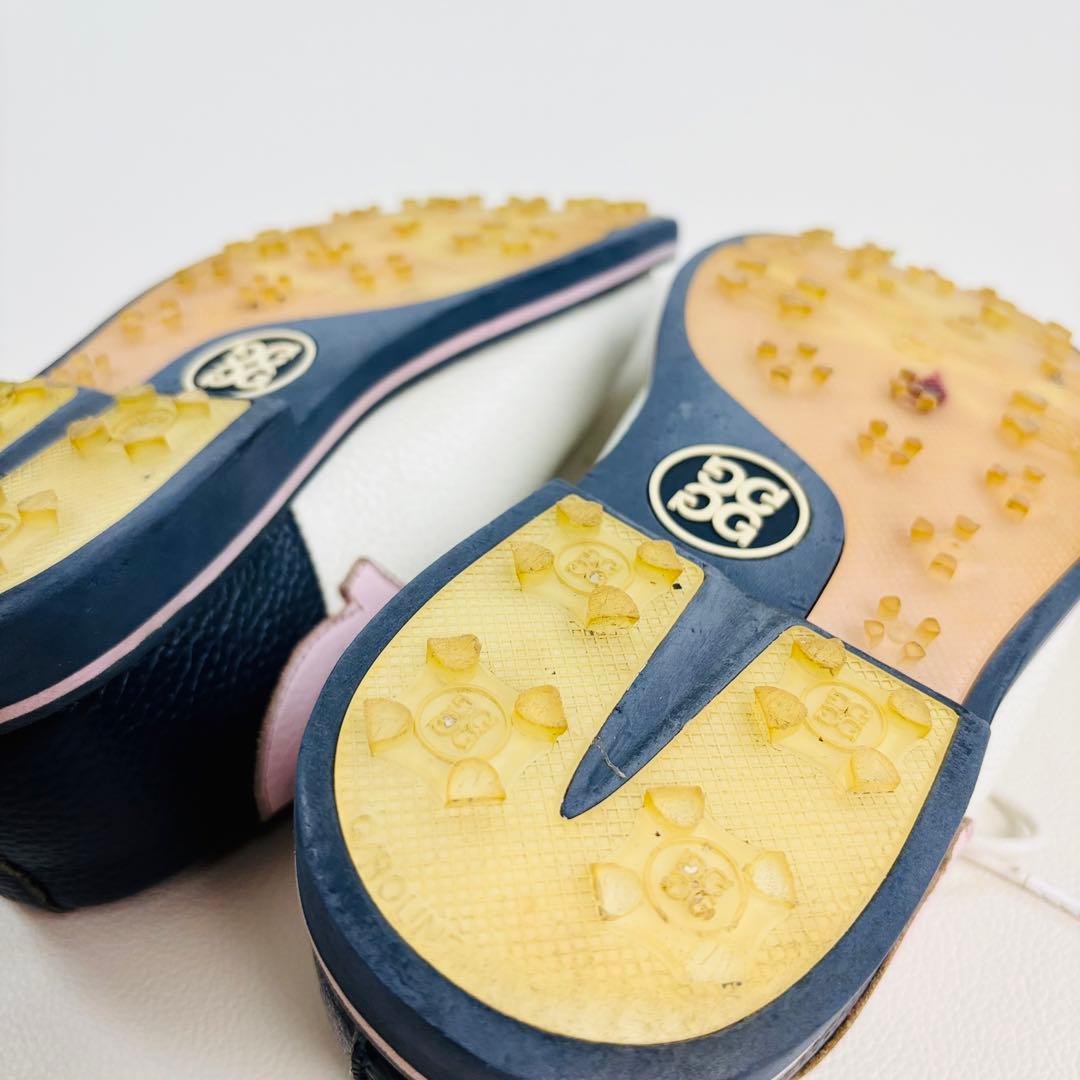 G/FORE ゴルフシューズ ソフトスパイク レザー ホワイト ガリバンター