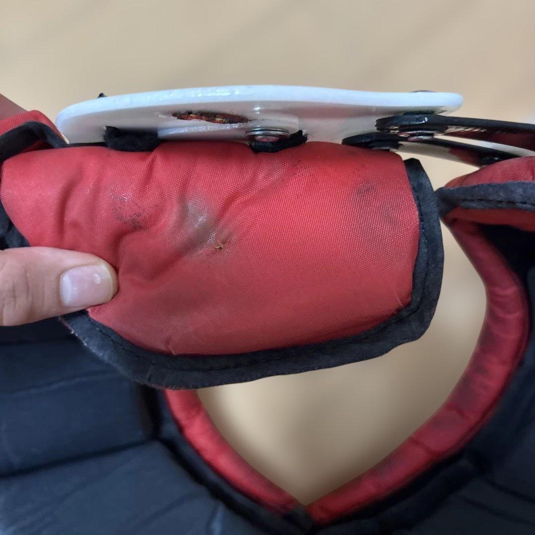 DOUGLAS QBK XS 16-17 ショルダーパッド バックプレート付き