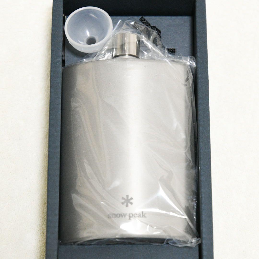 新品 廃盤 スノーピーク チタンスキットル M T-012