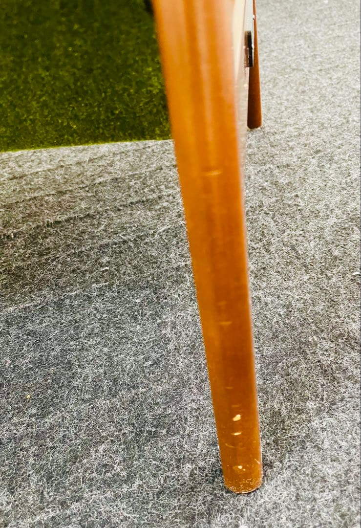 【最終値下げ】カリモク60 Kチェアミニ モケットグリーン　子供用