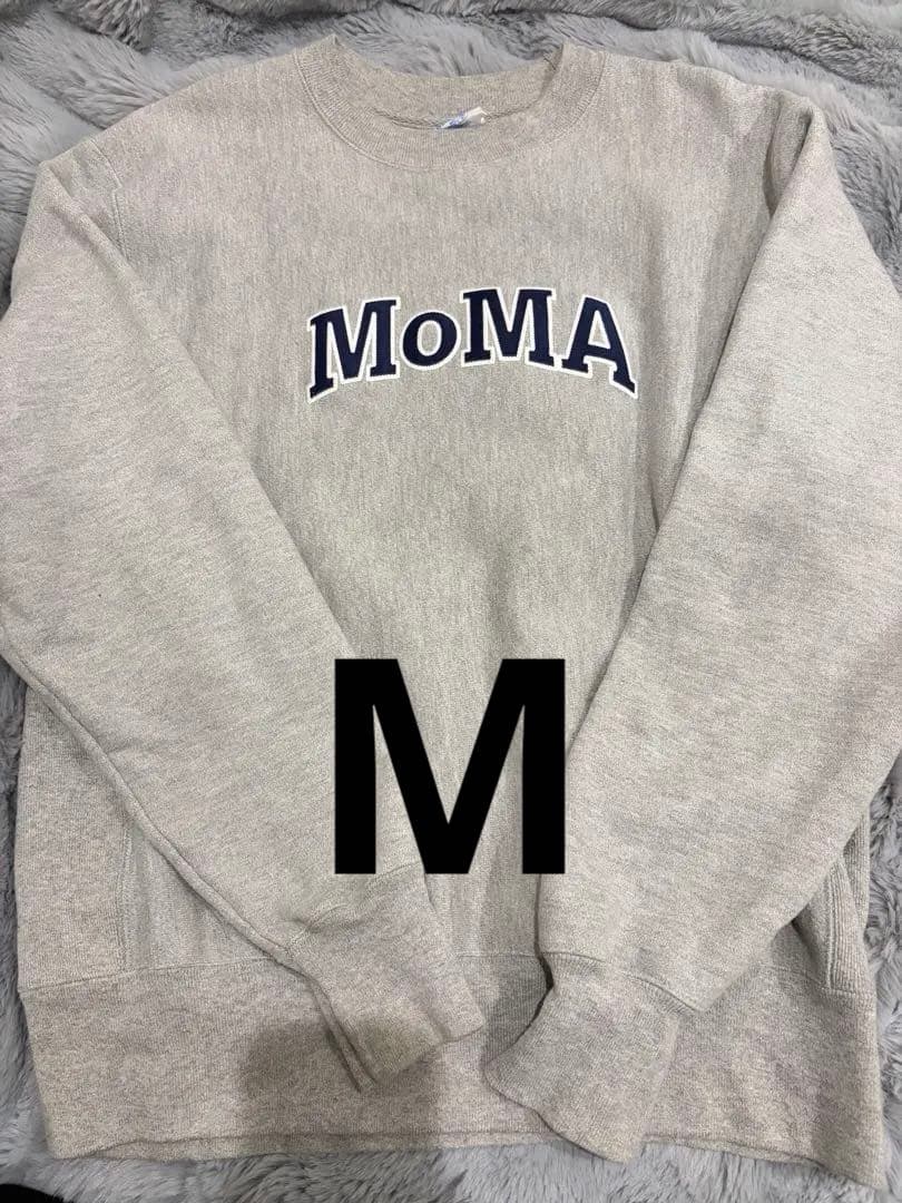 Champion MoMAトレーナー Mサイズ グレー - メルカリ