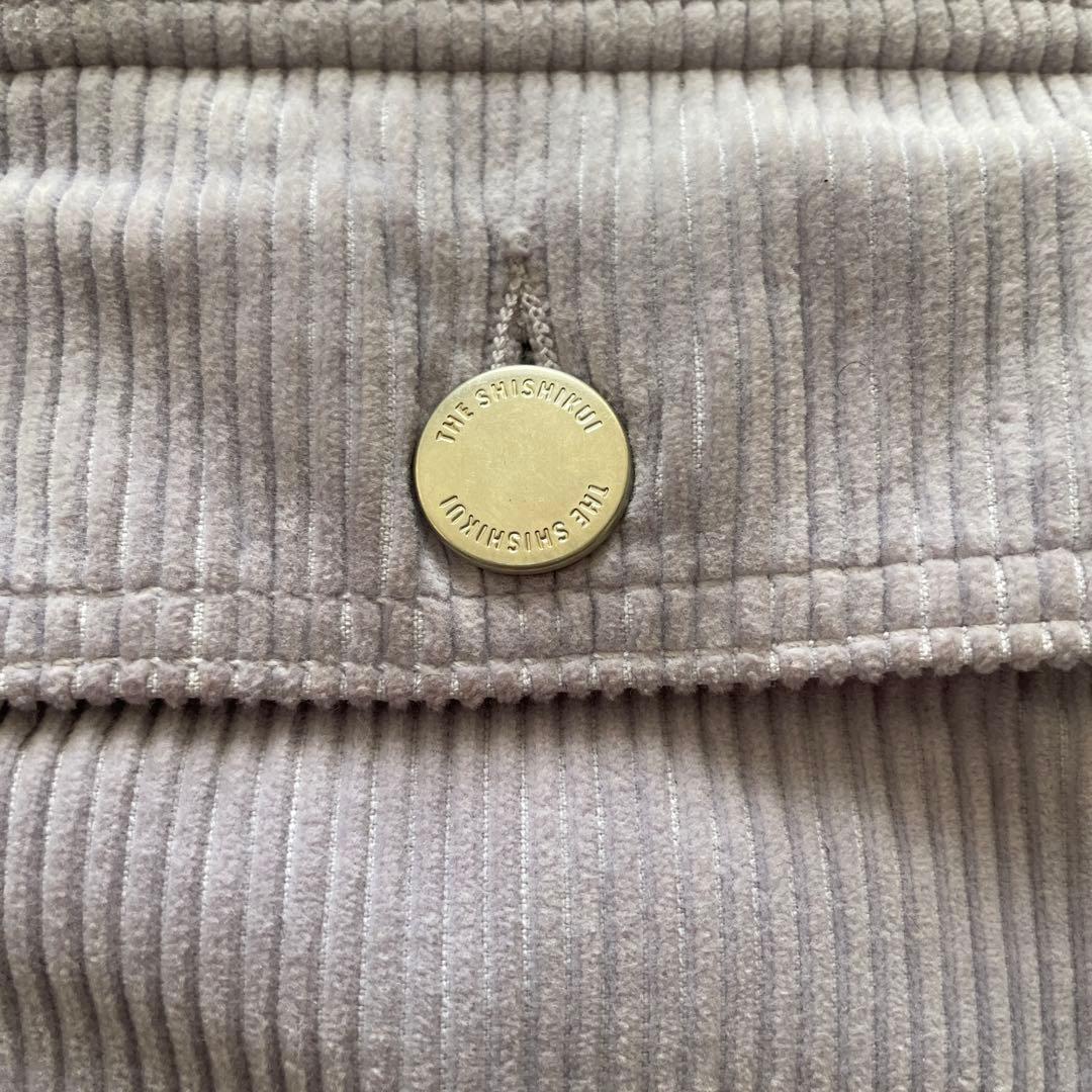 シシクイ　コーデュロイベーカー　ライトパープル　30