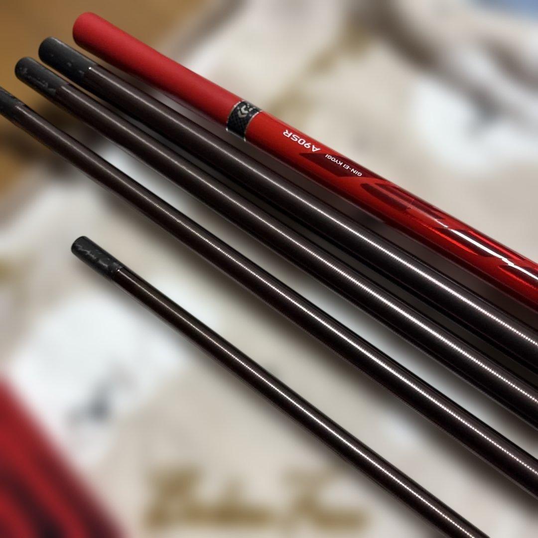 銀影競技鮎竿 A90SR 赤黒PROJECT WIN 銀影競技鮎竿 A90SR 赤黒