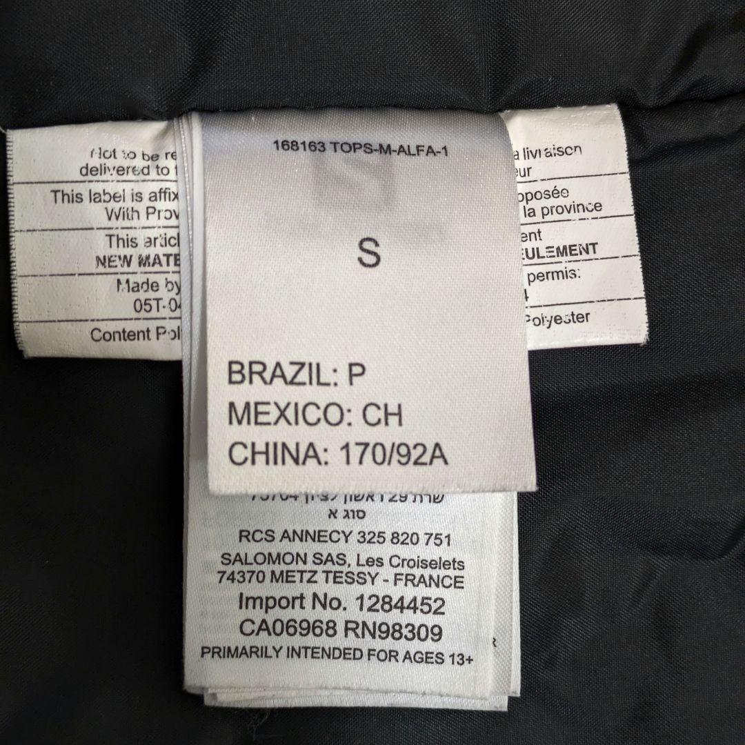 SALOMON　スキー スノボ ウェア　黒