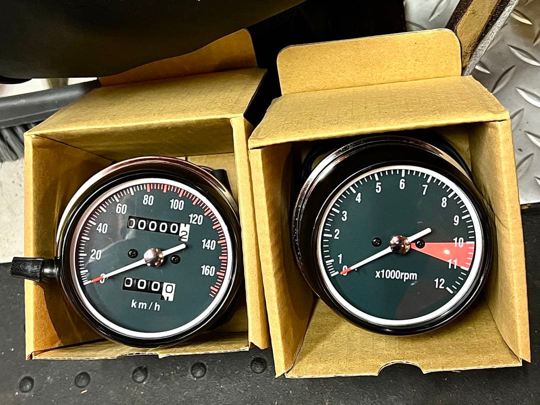 CB400FOUR CB350FOUR スピード＆タコメーターセット【リプロ品