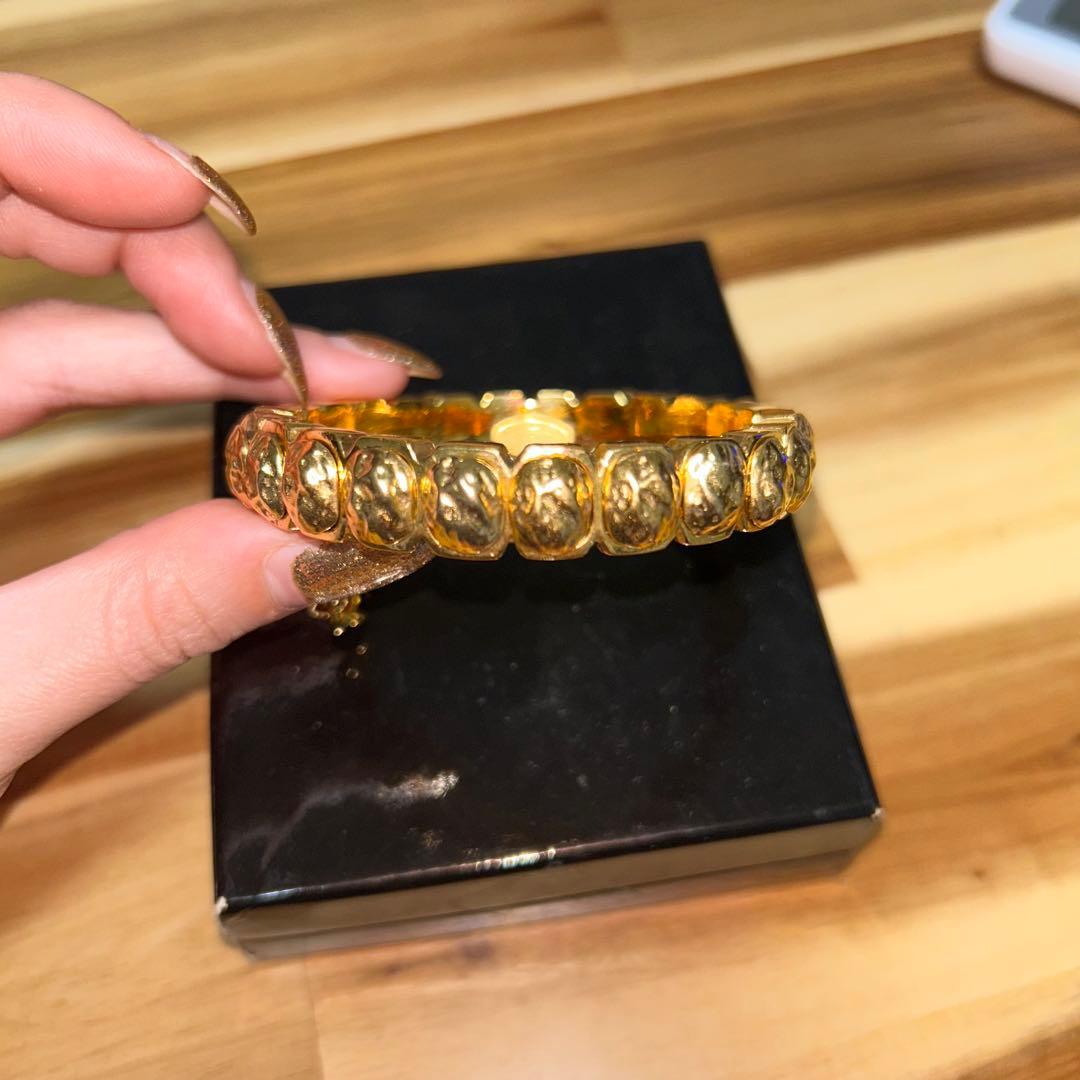 CHANEL ヴィンテージ バングル 1993年 秋冬 フランス製 刻印あり
