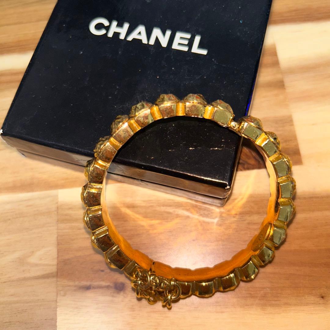 CHANEL ヴィンテージ バングル 1993年 秋冬 フランス製 刻印あり