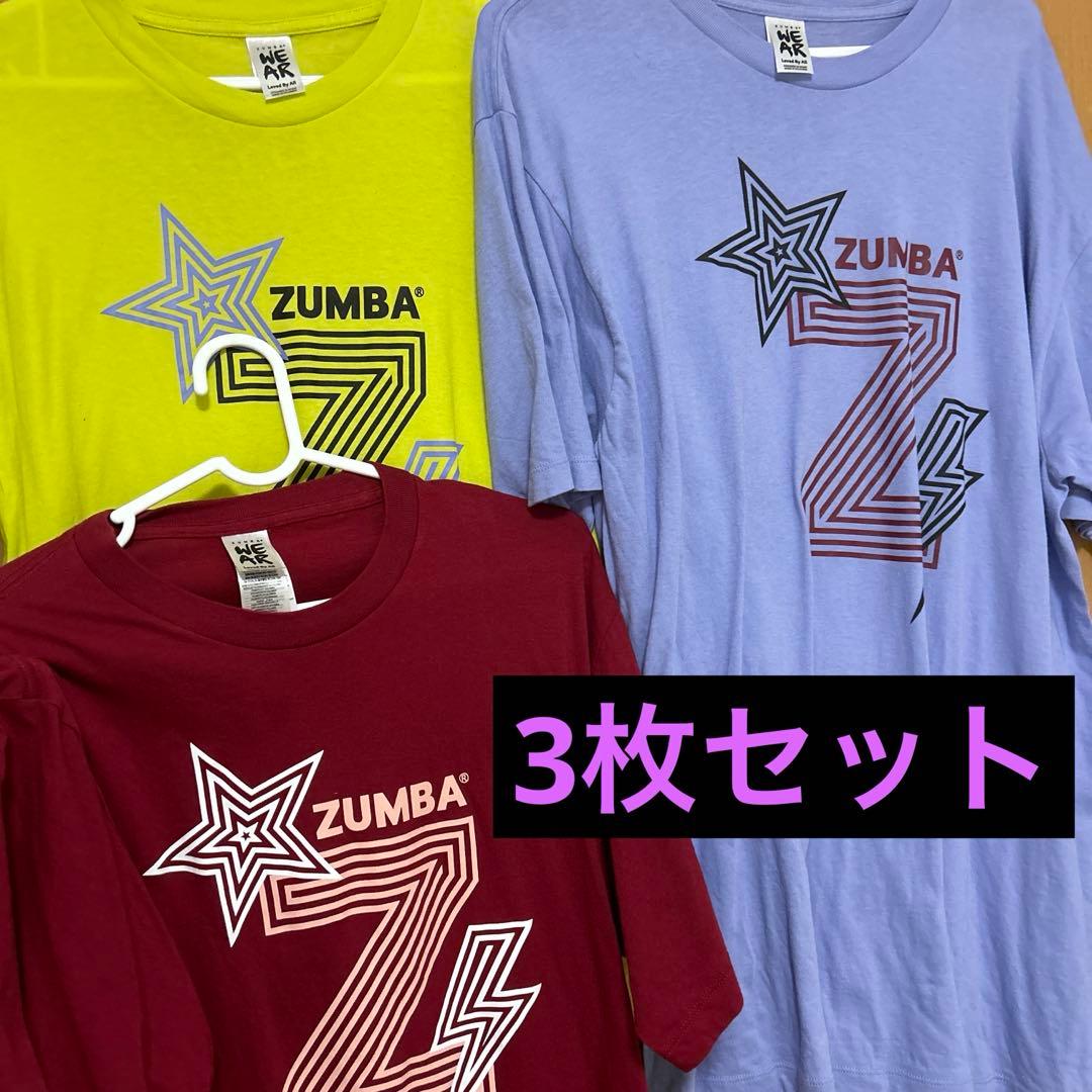 ZUMBA Tシャツ 3枚セット 【正規品】 - メルカリ