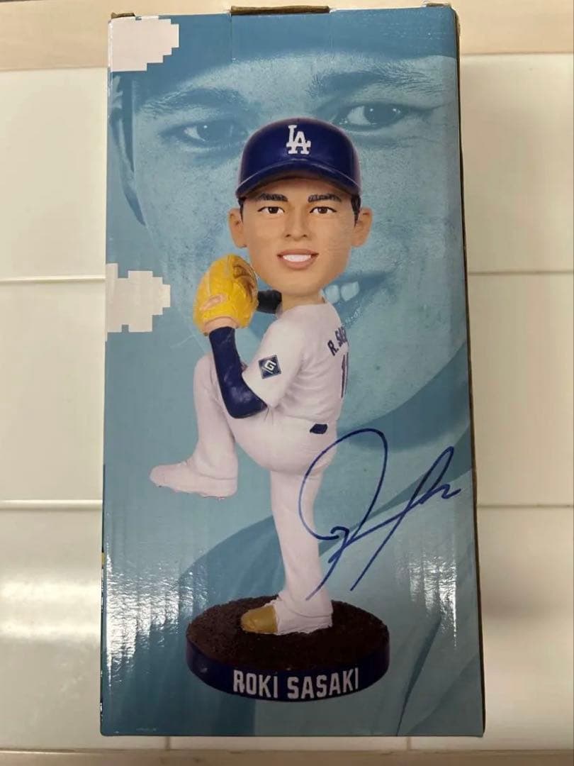 佐々木朗希　ドジャーズ　 ボブルヘッド