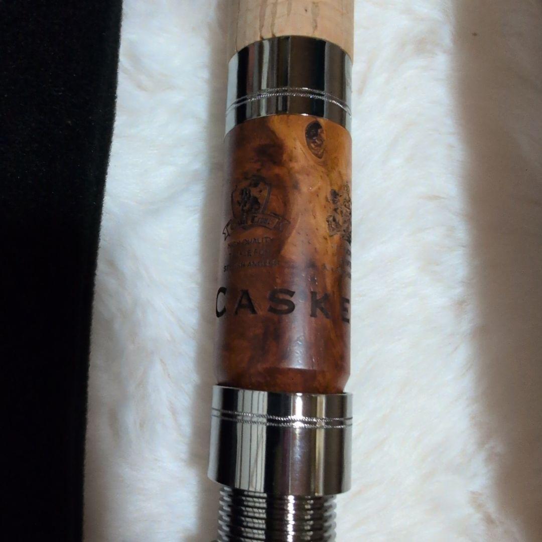 ユミカスケット　ボロンハンドル6f 花梨瘤/橙白 CASKET