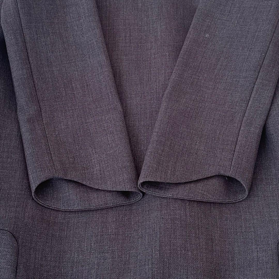 美品✨フォクシー プライベートノワール 白襟 ワンピース ドレス グレー 38