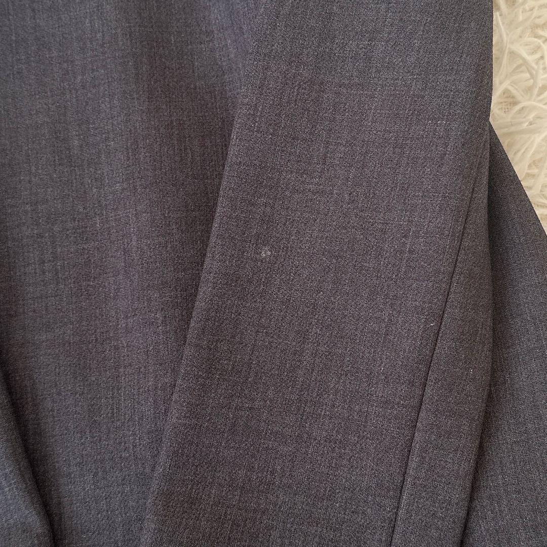 美品✨フォクシー プライベートノワール 白襟 ワンピース ドレス グレー 38