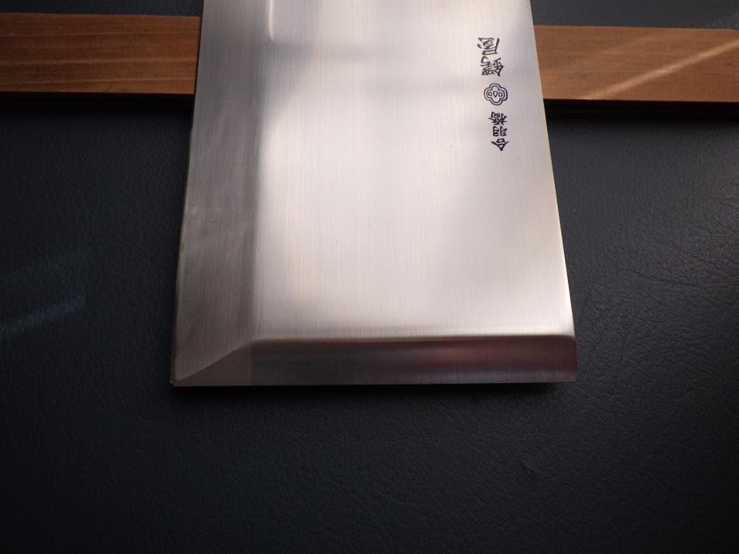 カッパ橋☆鍔屋INOX鋼・麵切蕎麦切り包丁☆鞘付属☆