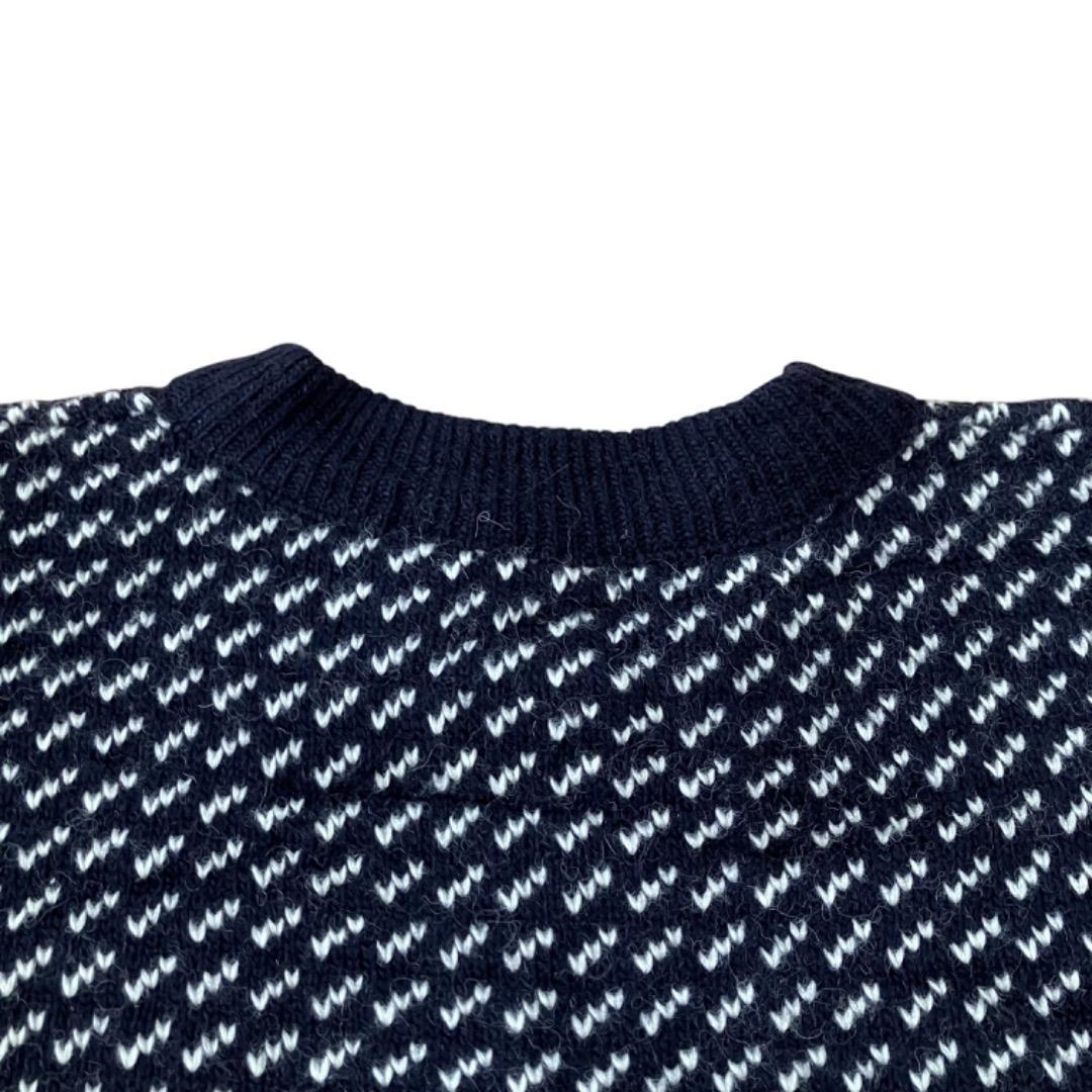 在原みゆ紀着用 L.L.bean エルエルビーン バーズアイニット メンズM