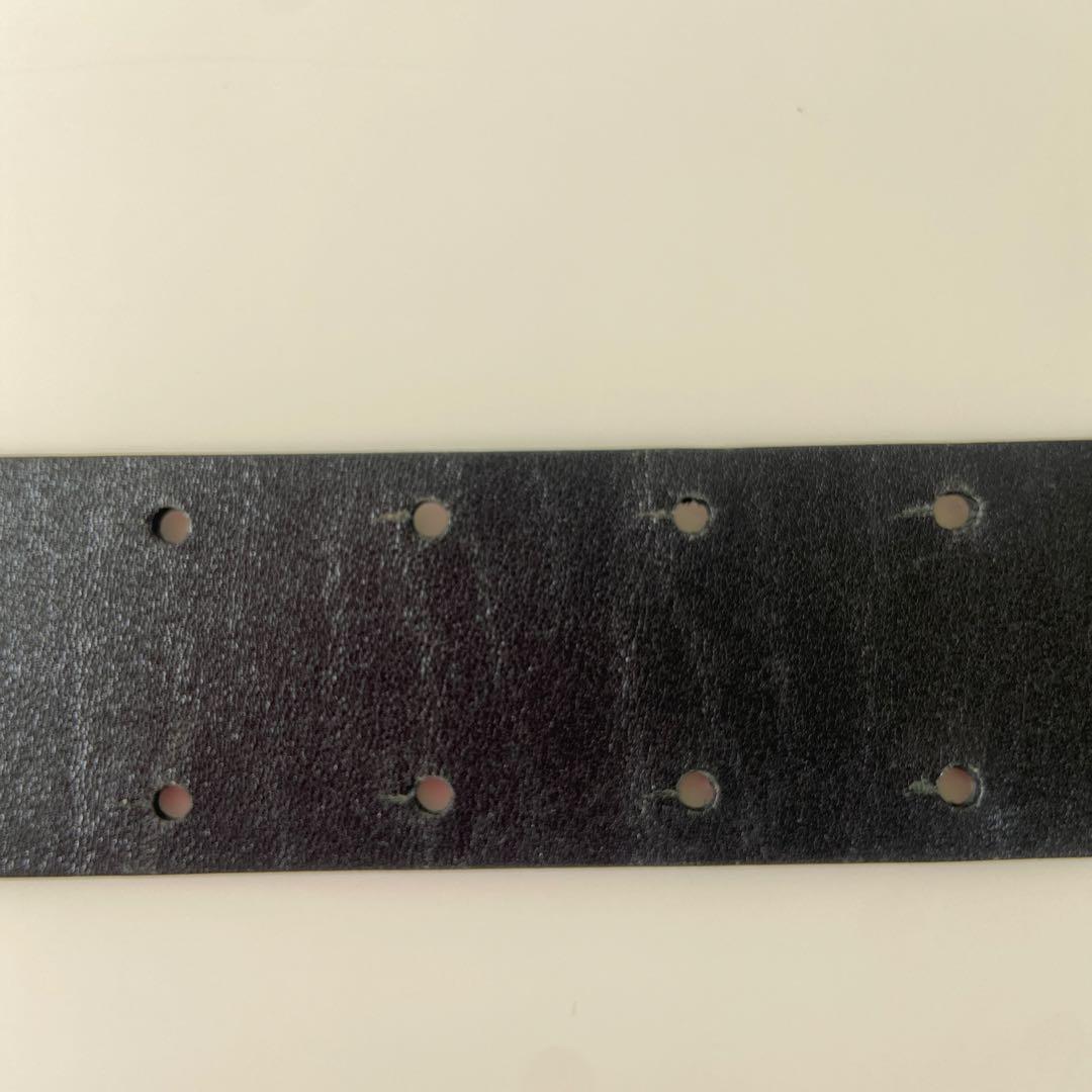 CHANEL ビジュー　ココマーク　パテント　ベルト　ブラック