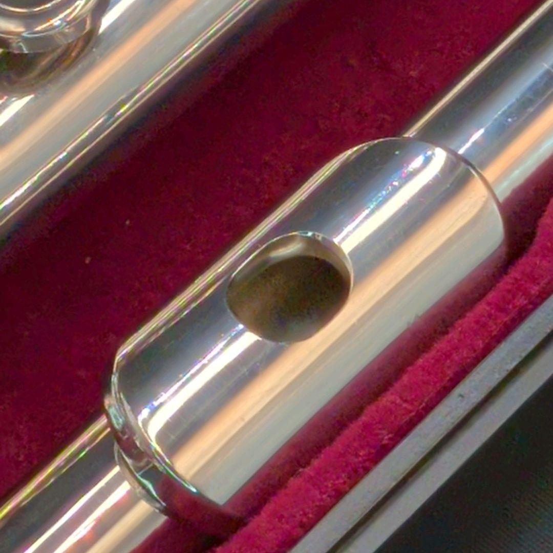フルート　調整済　美品　ヤマハYFL221SⅡ（銀メッキ仕上げ）