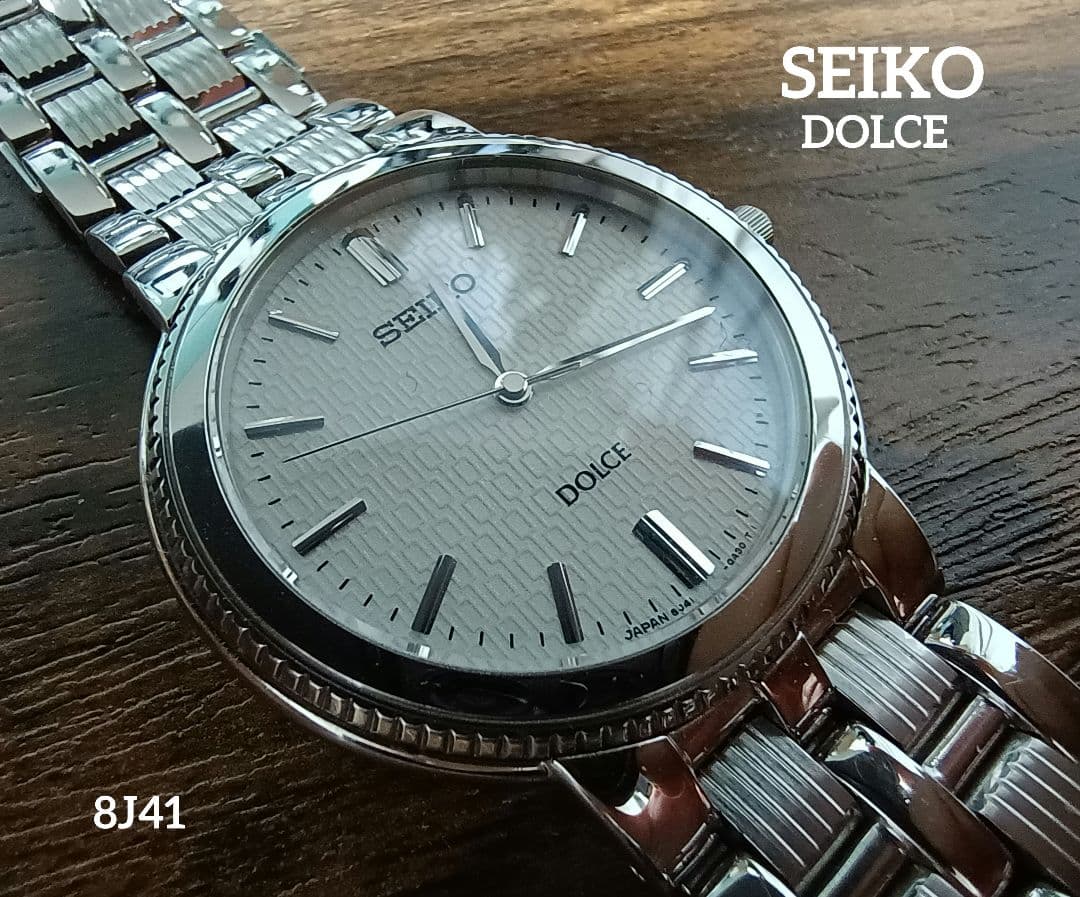 SEIKO DOLCE 8J41-0A20 年差クォーツ - メルカリ