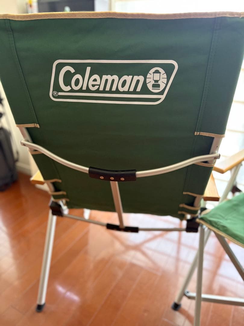 Coleman 折りたたみアウトドアチェア グリーン 2脚セット