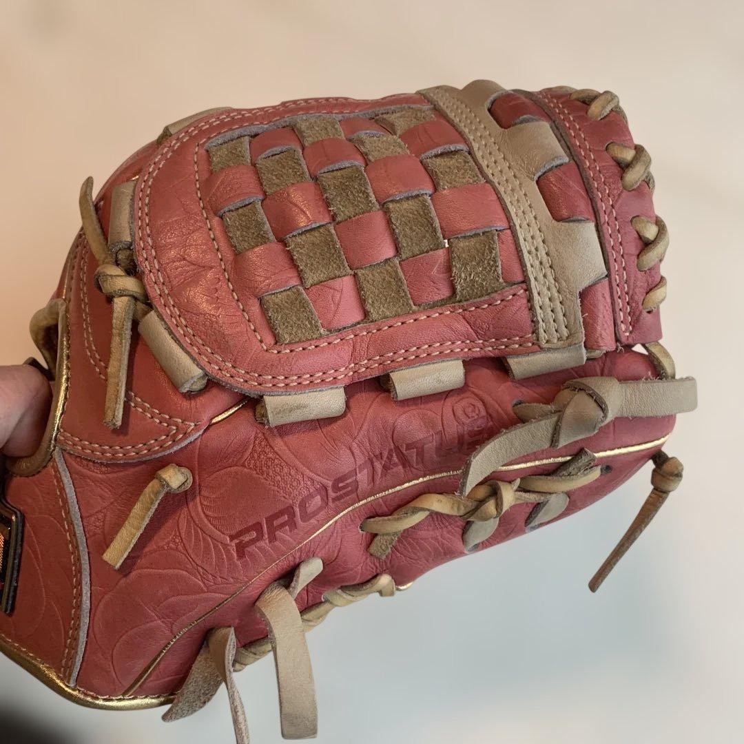 ZETT PROSTATUS ピンク グローブ 源田 母の日