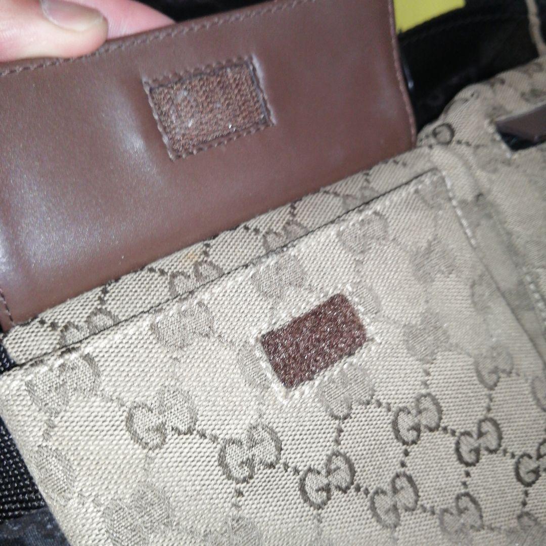 GUCCI ボディバッグ GGパターン ベージュ