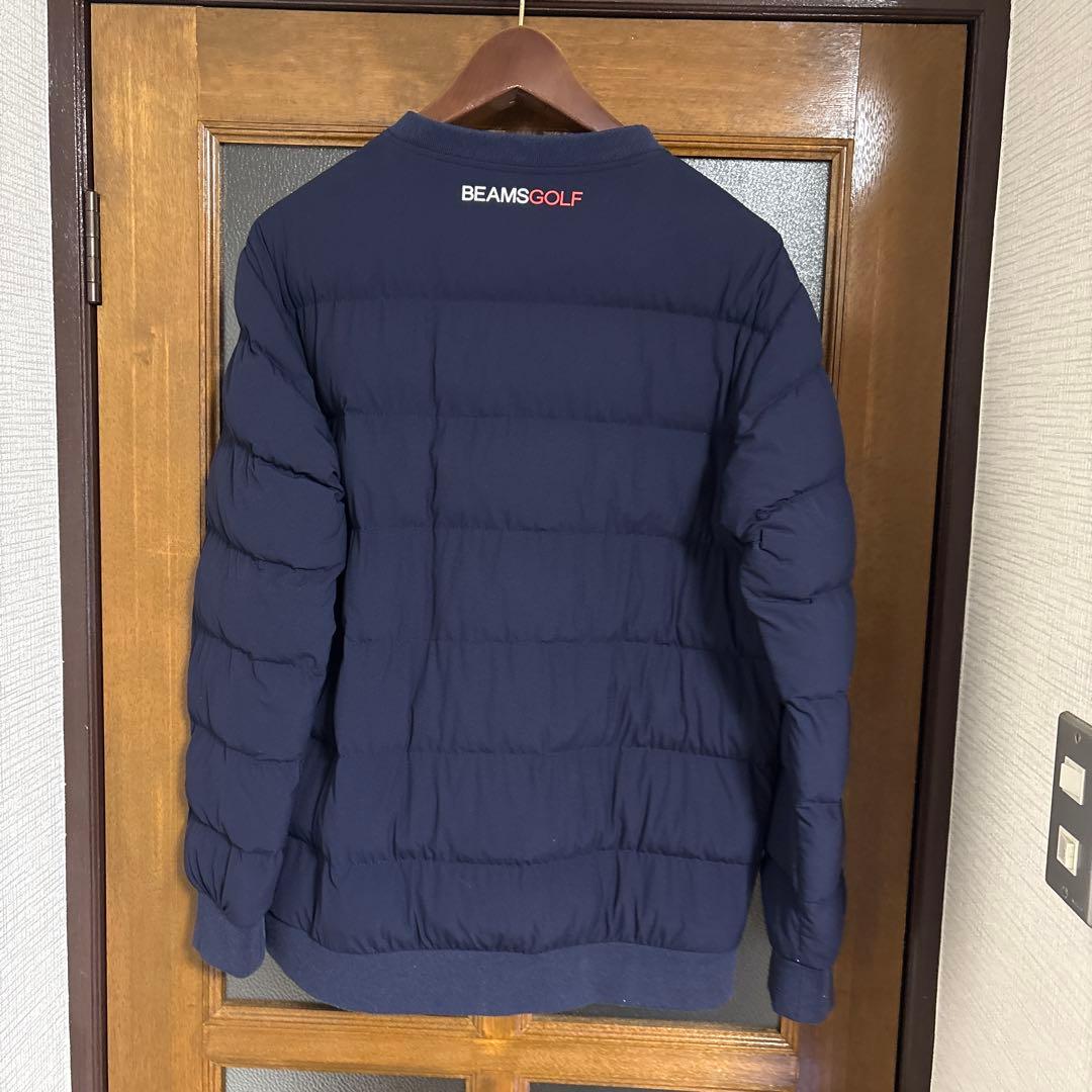 BEAMSGOLF ダウン　ネイビー