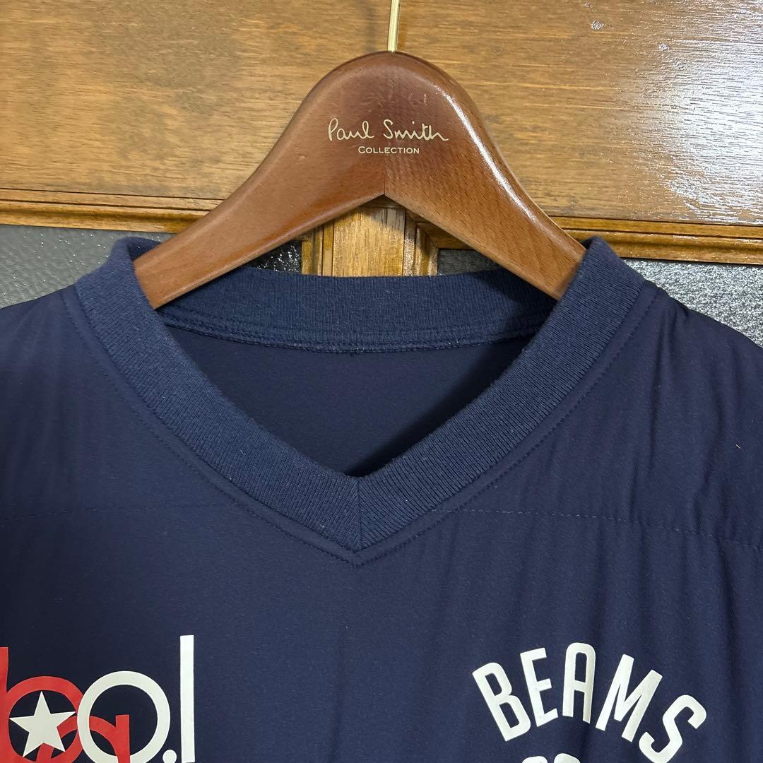 BEAMSGOLF ダウン　ネイビー