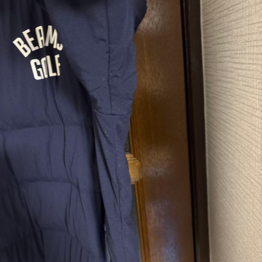 BEAMSGOLF ダウン　ネイビー