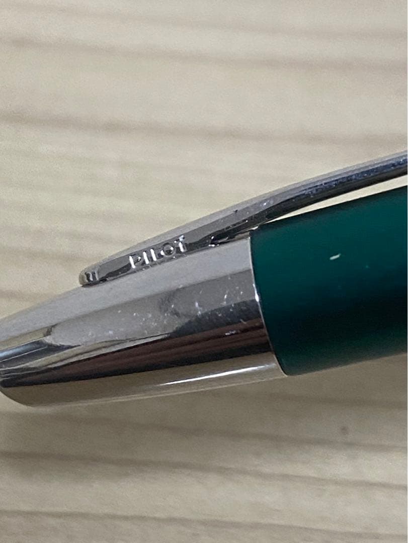PILOT decimo 万年筆　グリーン　ペン先18K750