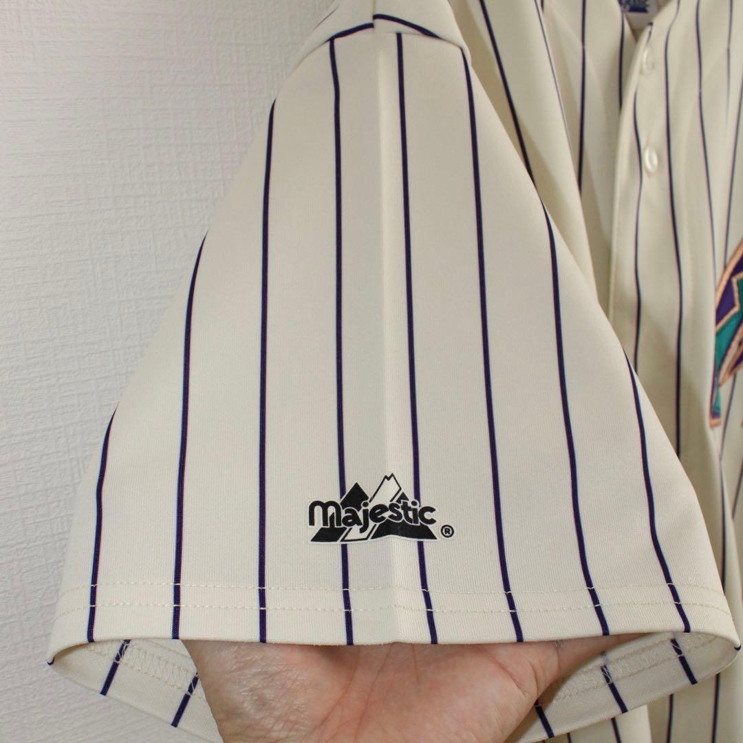 USA製 majestic アリゾナ ダイアモンドバックス XXL ゲームシャツ