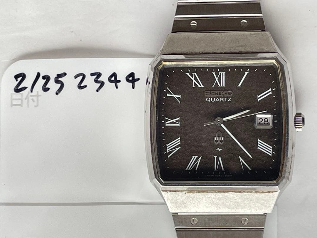時計 SEIKO QUARTZ O840-5010 DAINI 1975 MENS