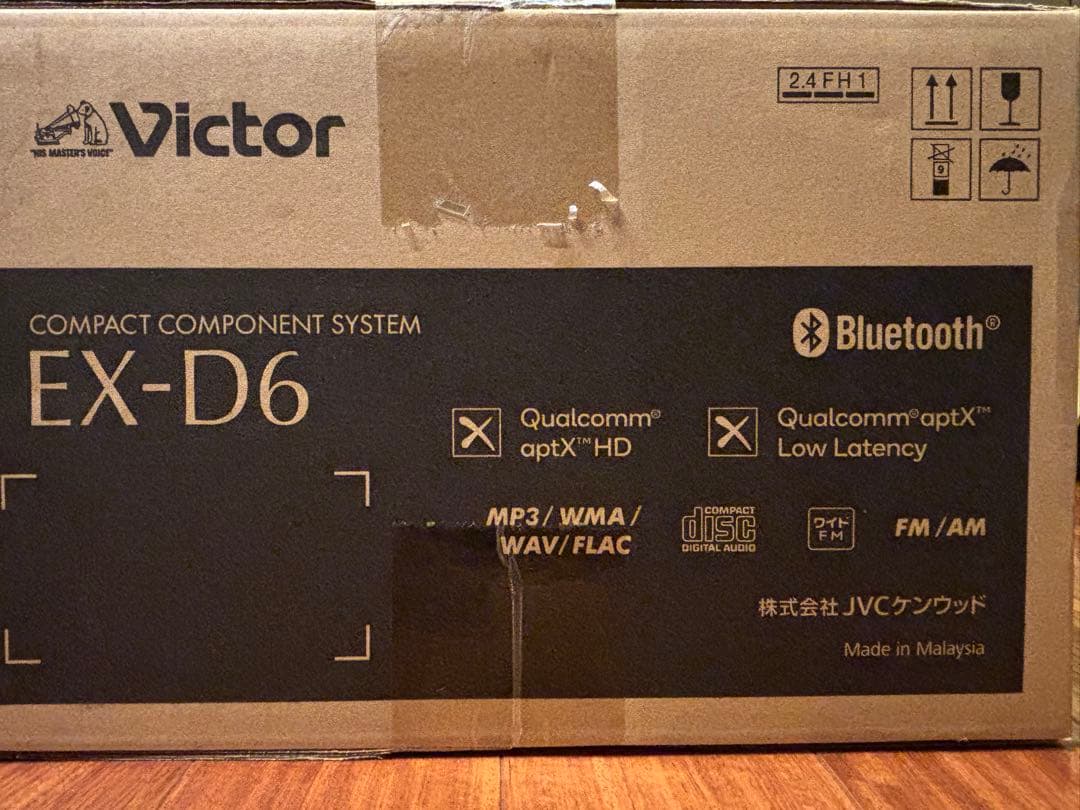 新品未開封Victor EX-D6 コンパクトコンポーネントシステム