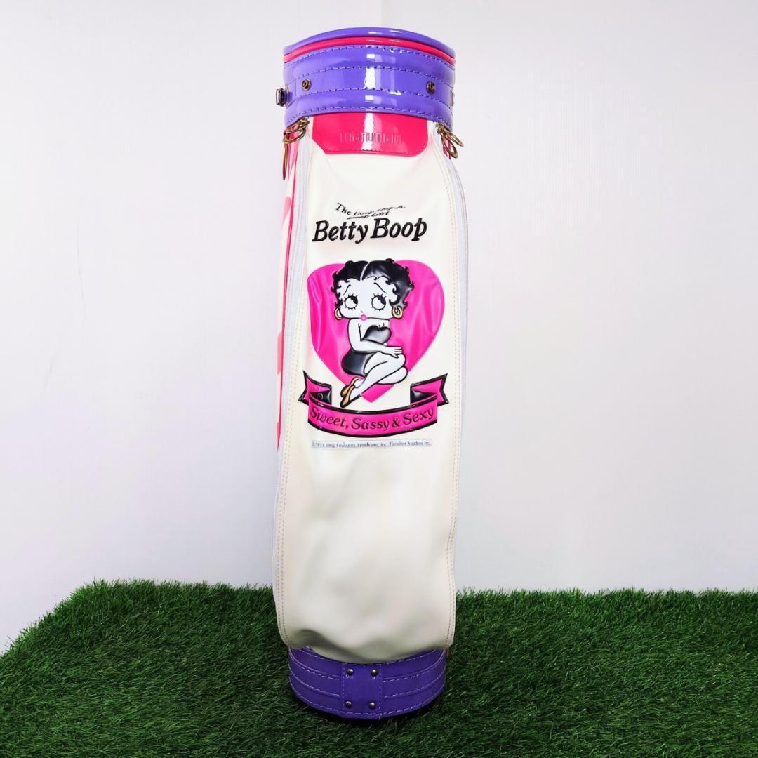 Betty Boop キャディバッグ 3分割 口枠周約68cm MARUMAN - メルカリ