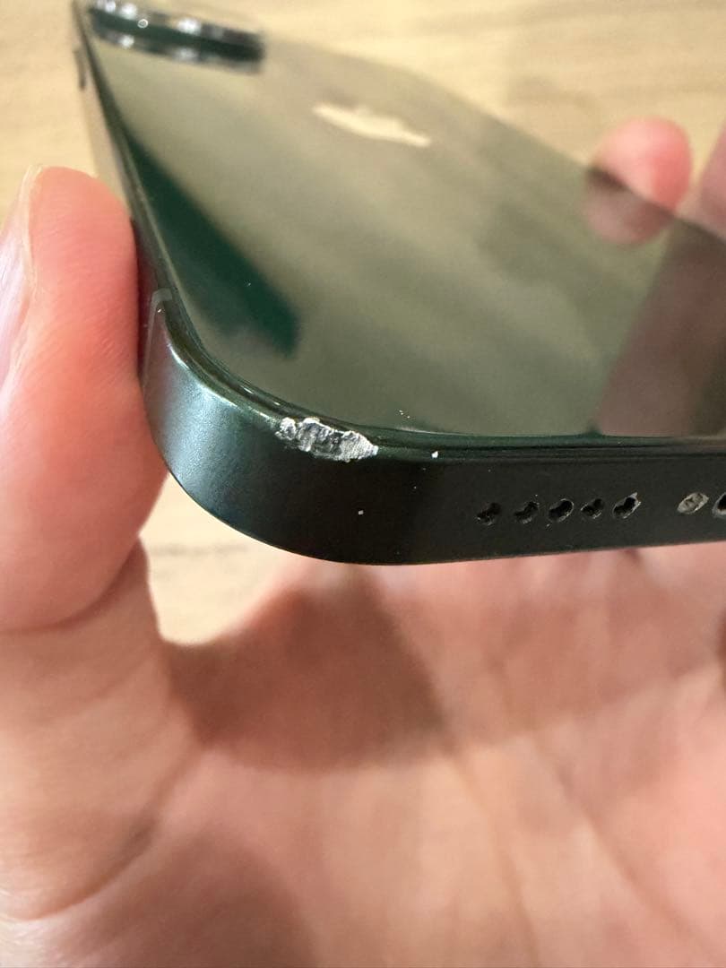 iPhone13 simフリー 128GB ミッドナイトグリーン　ジャンク品