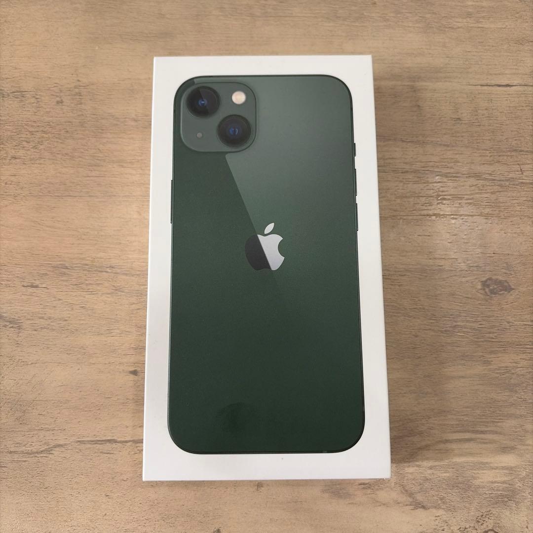 iPhone13 simフリー 128GB ミッドナイトグリーン　ジャンク品