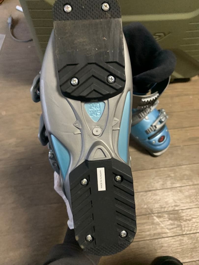 送料込み　NORDICA　スキーブーツ　24.5cm　ブルー