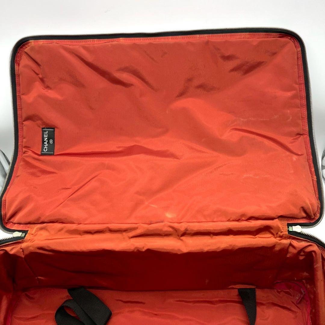 シャネル 旧 トラベルライン キャリーケース ナイロン ブラック 旅行 ビジネス