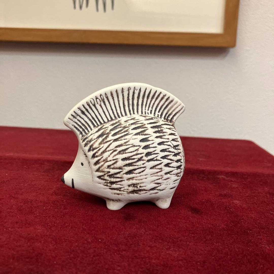 リサラーソン パンキー 置物 工芸品 はりねずみ ネズミ 北欧