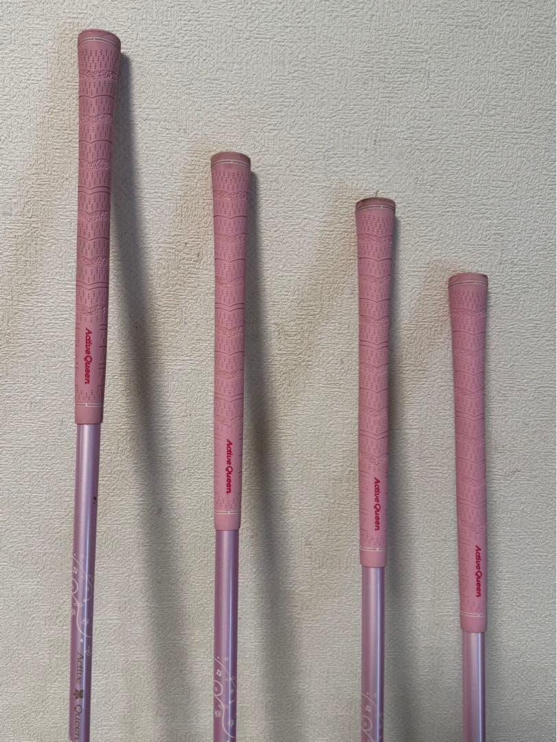 デ*ォ様 【送料込み】アクティブクイーン ゴルフセット レディース