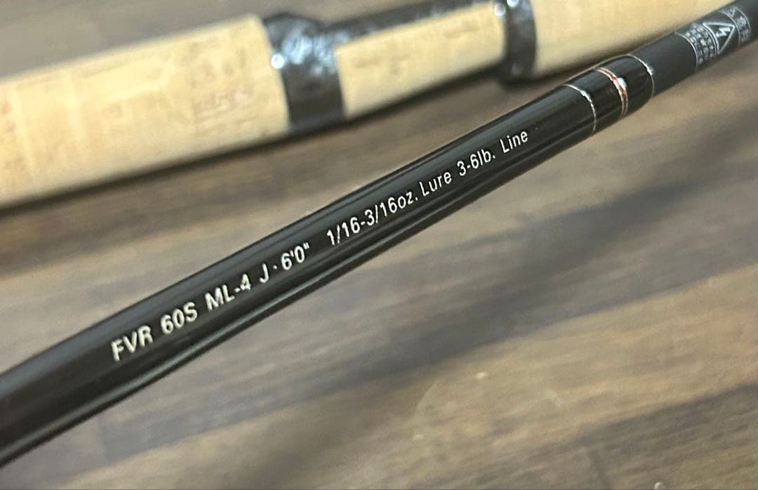 未使用】フェンウィック FVR 60S ML-4 J パックロッド（4ピース