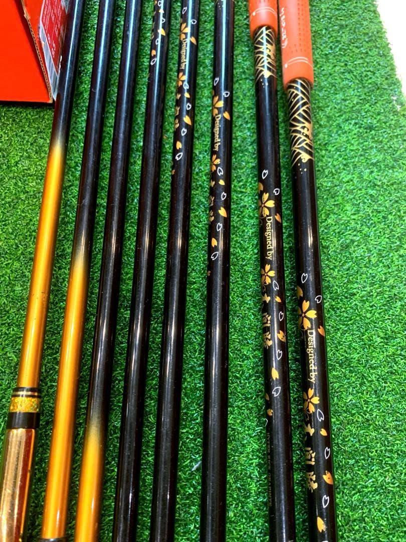 希少　ムツミホンマ　本間睦 ゴールド　ゴルフクラブ セット￼ 高反発　激飛び