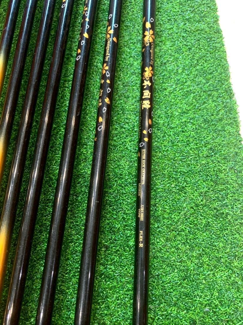 希少　ムツミホンマ　本間睦 ゴールド　ゴルフクラブ セット￼ 高反発　激飛び