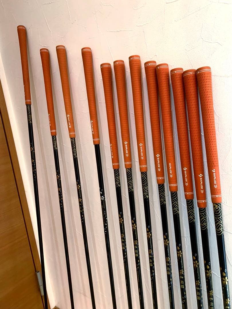 希少　ムツミホンマ　本間睦 ゴールド　ゴルフクラブ セット￼ 高反発　激飛び