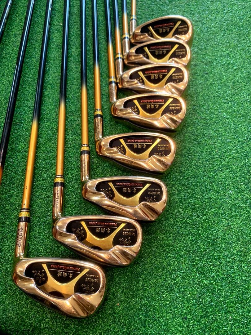 希少　ムツミホンマ　本間睦 ゴールド　ゴルフクラブ セット￼ 高反発　激飛び
