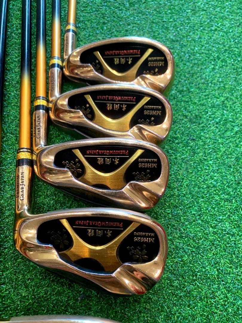希少　ムツミホンマ　本間睦 ゴールド　ゴルフクラブ セット￼ 高反発　激飛び