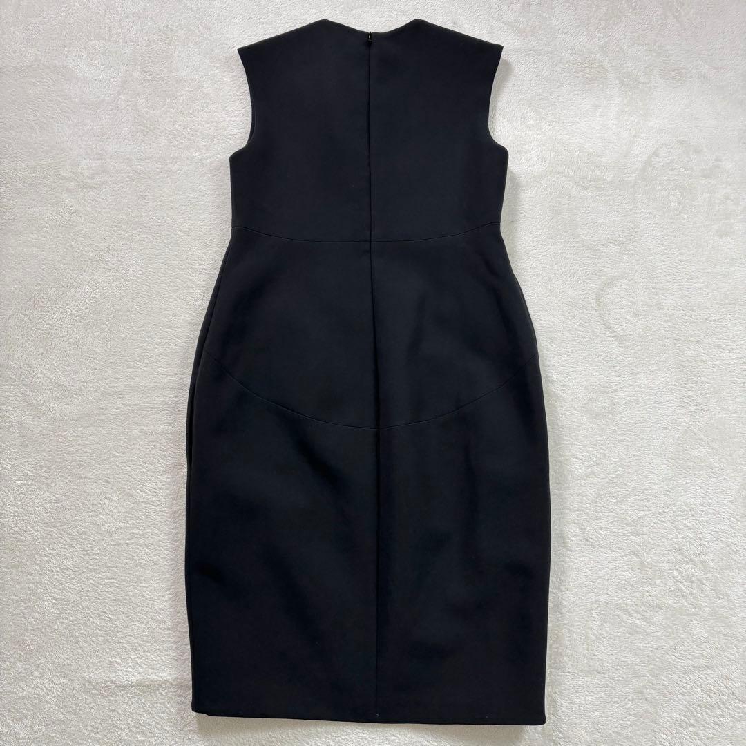 極美品✨️ヨーコチャン コクーンワンピース パール ストレッチ ノースリーブ