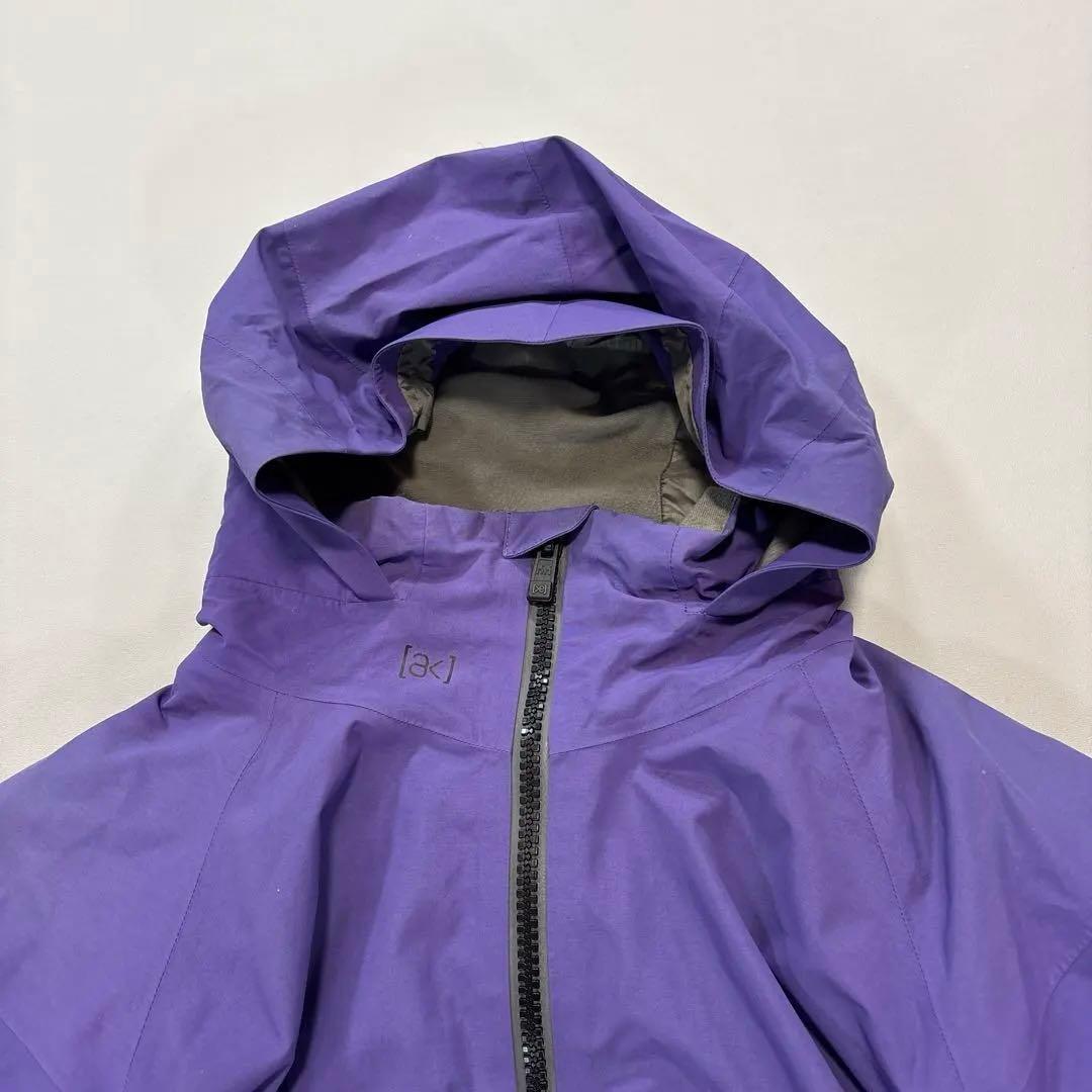 バートンAK スノボジャケット L ゴアテックス　パープル　2LSTAGGER